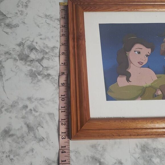 Beauty and the Beast Lithograph Picture Frame - Picture 8 of 8